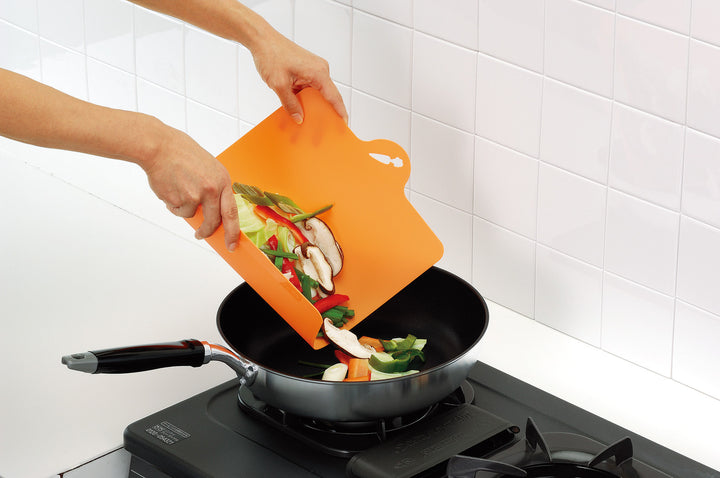 Cutting board with different usage sheets