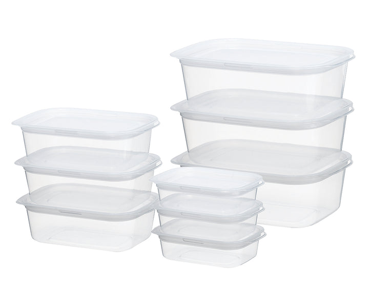 INOMATA Easy Pack Square 9-piece set