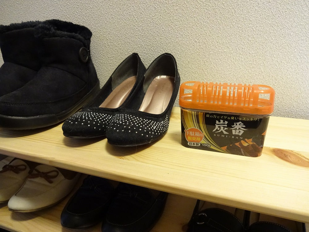 Sumi-Ban Charcoal Deodorizer for Shoe Cabinet – 200g