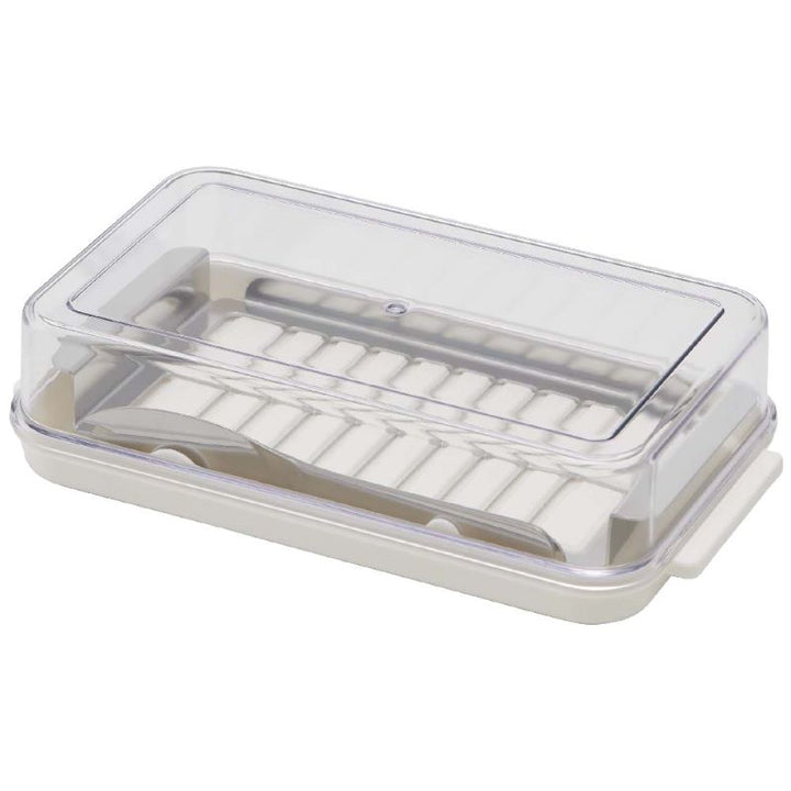 Stainless steel butter cutter and case