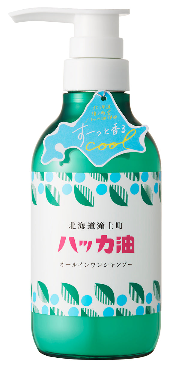 Hokkaido Hakka oil All-in-one Shampoo 365ml