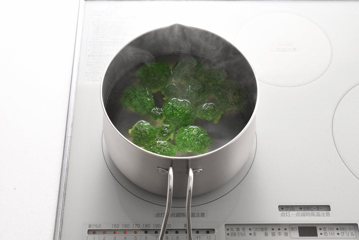 Stainless steel multi pot 18cm with strainer