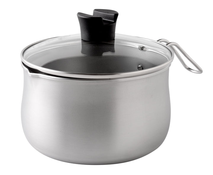 Stainless steel multi pot 18cm with strainer