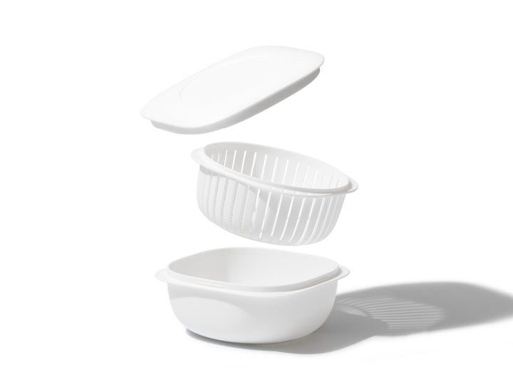 Frozen rice container