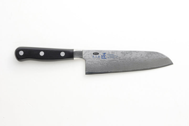 Tsubame-Sanjo TAKUMI Kasumi Damascus Santoku Knife – 16.3cm