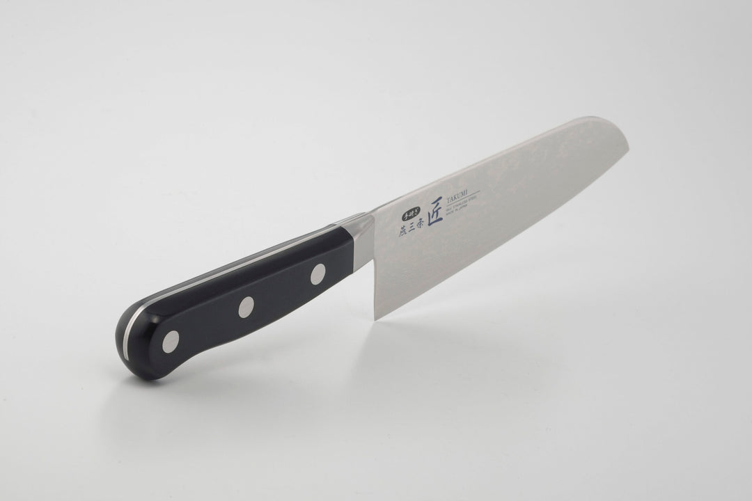 Tsubame-Sanjo TAKUMI Kasumi Damascus Santoku Knife – 16.3cm