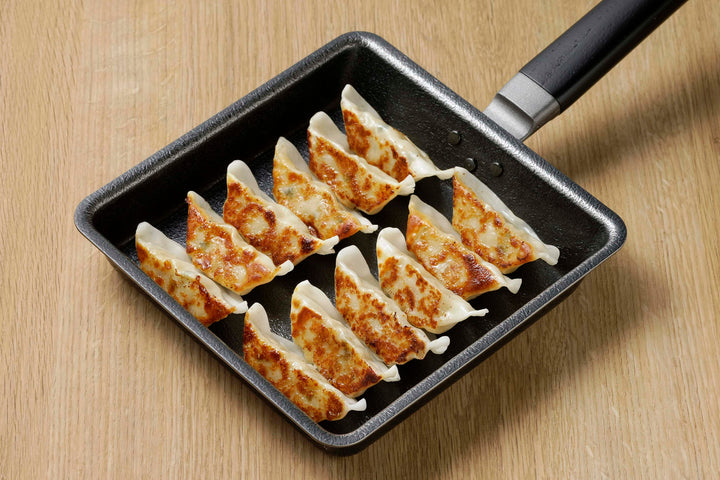 Fiberline iron square frying pan and cover