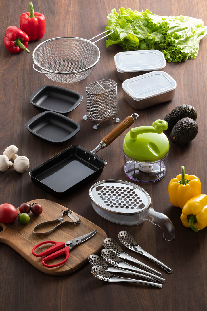 SHIMOMURA Renge spoon with holes (5sets)