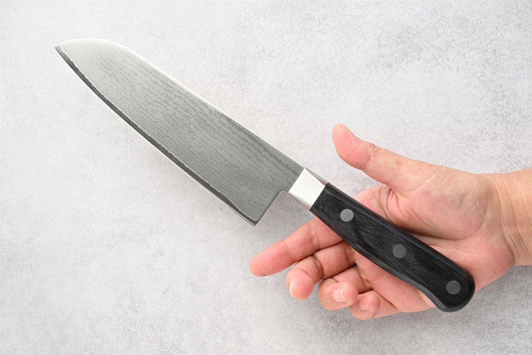 Tsubame-Sanjo TAKUMI Kasumi Damascus Santoku Knife – 16.3cm