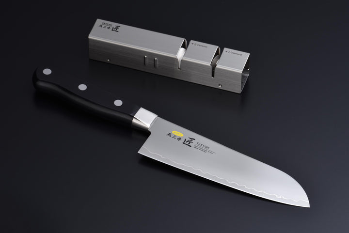 Tsubame-Sanjo TAKUMI AUS10 All-Purpose Kitchen Knife – 16.5cm