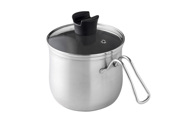 Stainless steel multi pot with strainer